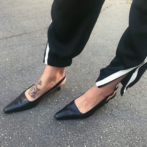 Vintage slingbacks